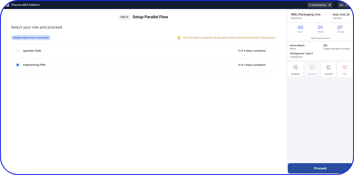 Operator Training / Digital Work Instructions