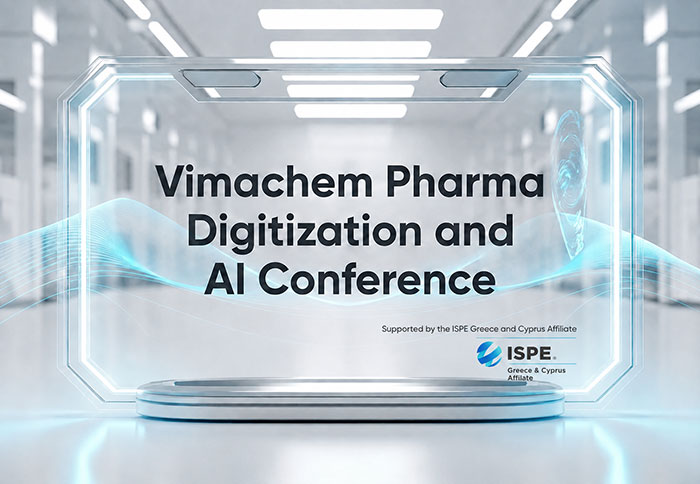 Vimachem Pharma Digitization & AI Conference supported by the ISPE Greece and Cyprus Affiliate
